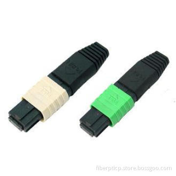12core MPO fiber optic cable connectors with High Return Lo